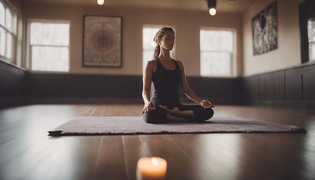 stille in yin yoga